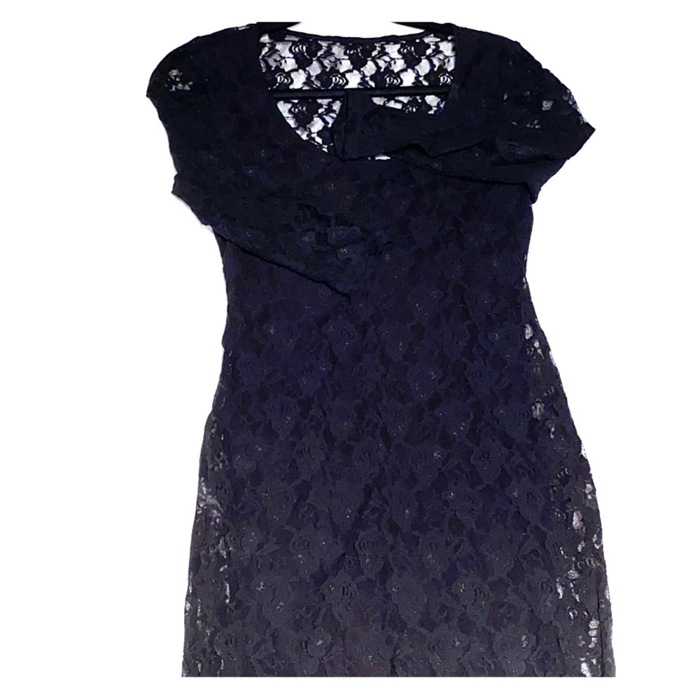 GUESS Dakota 3/4” Sleeve Lace Dress size M - Picture 3 of 8